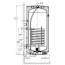 Dražice vertikalus elektrinis vandens šildytuvas (boileris) OKCE80